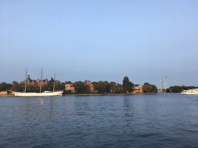 Závěr plavby na Stockholm Slussen.
