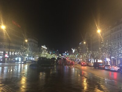 Návrat domů - Václavské náměstí, Praha
