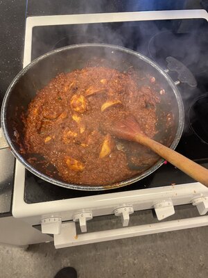 Egg curry/Vaječné kari
